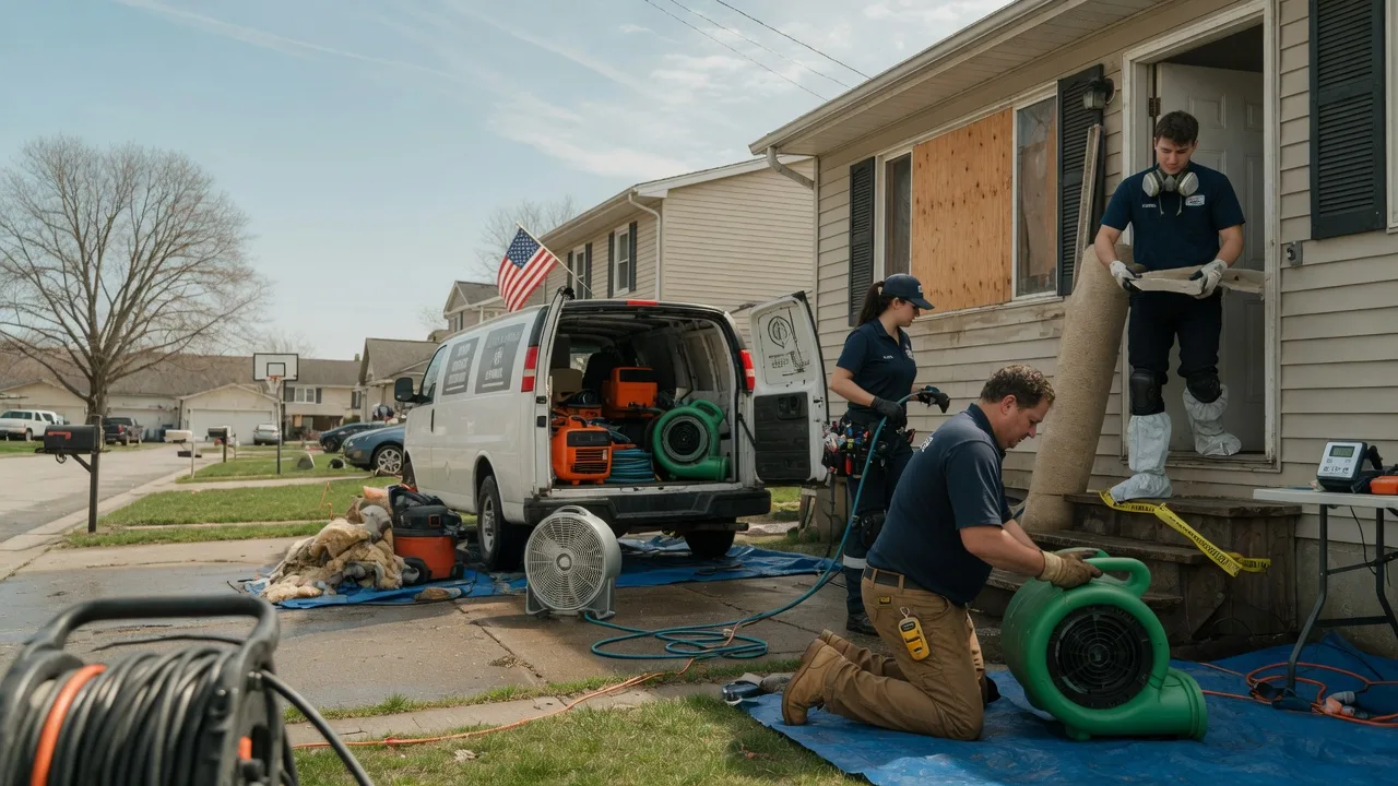Water Damage Restoration in Lincoln, KS near me